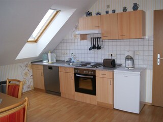 Küchenblock Dachgeschoss