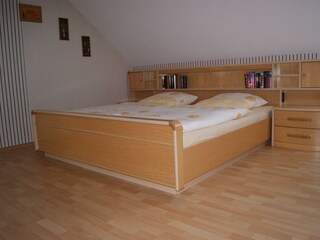 Doppelbett Dachgeschoss