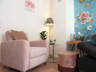 Römerhäuschen Wohnzimmer Sitzecke