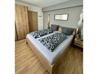 Schlafzimmer mit Bad