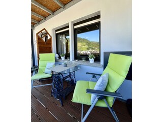 Terrasse der kleinen Auszeit