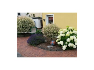 Hausansicht vor Fewo Leni