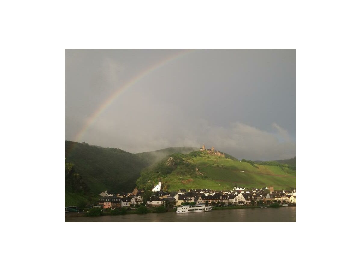 Regenbogen über Alken