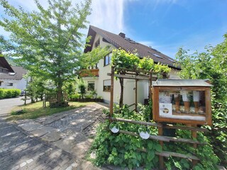 Parkplatz direkt am Haus