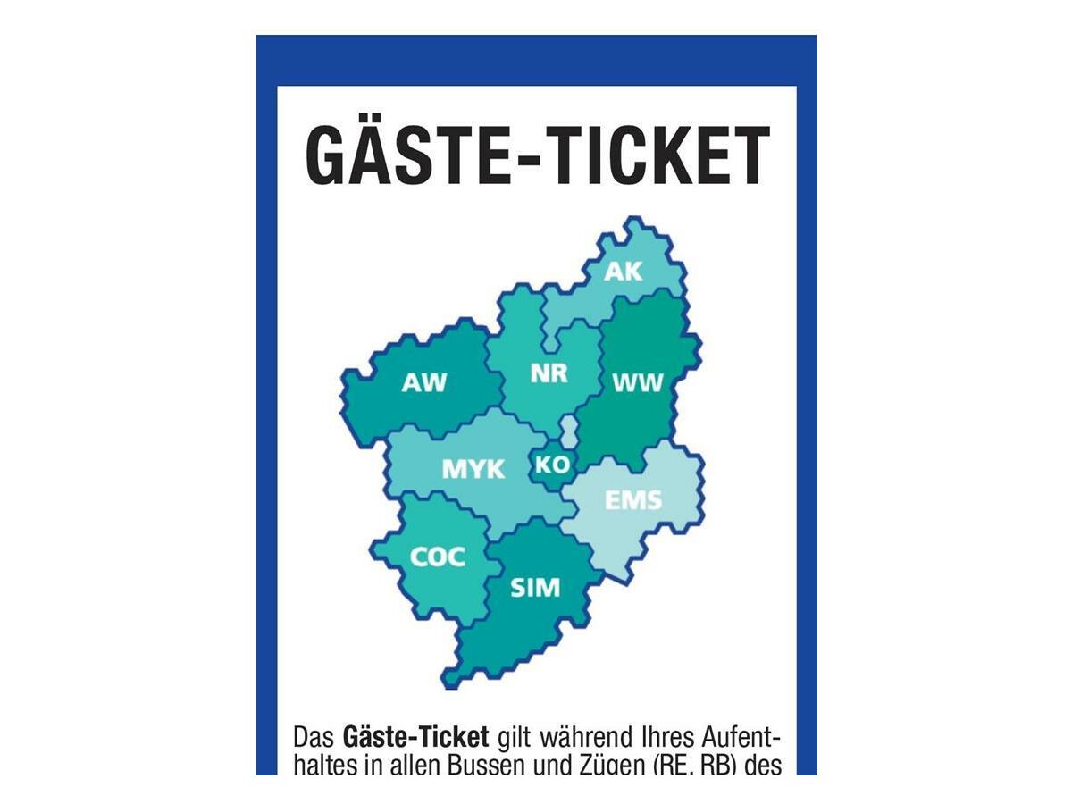 ÖPNV- Gästeticket