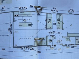 Chalet Renesse Pianta del piano 20