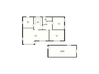 Ferienhaus Thyborøn Grundriss 3