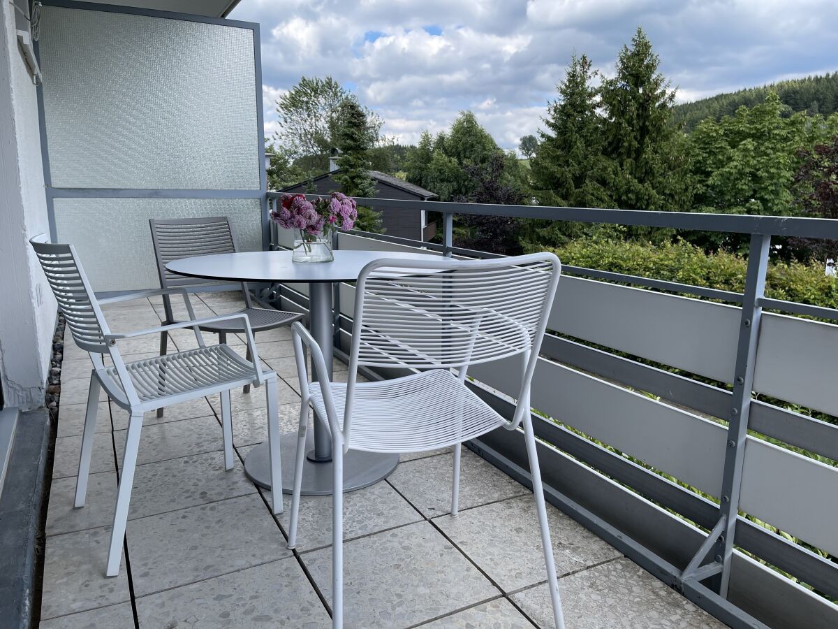 Balkon mit schöner Aussicht