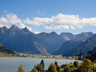 Sihlsee und Berge