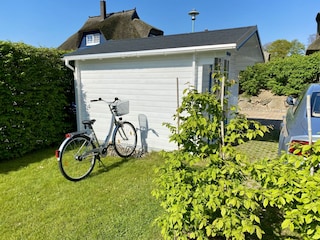 Gästefahrrad zum Brötchenholen