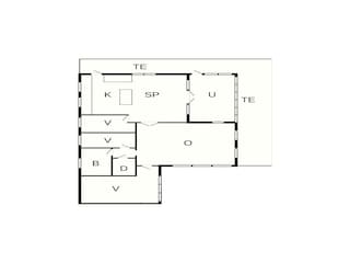 Casa de vacaciones Udsholt Strand Plano de planta 5