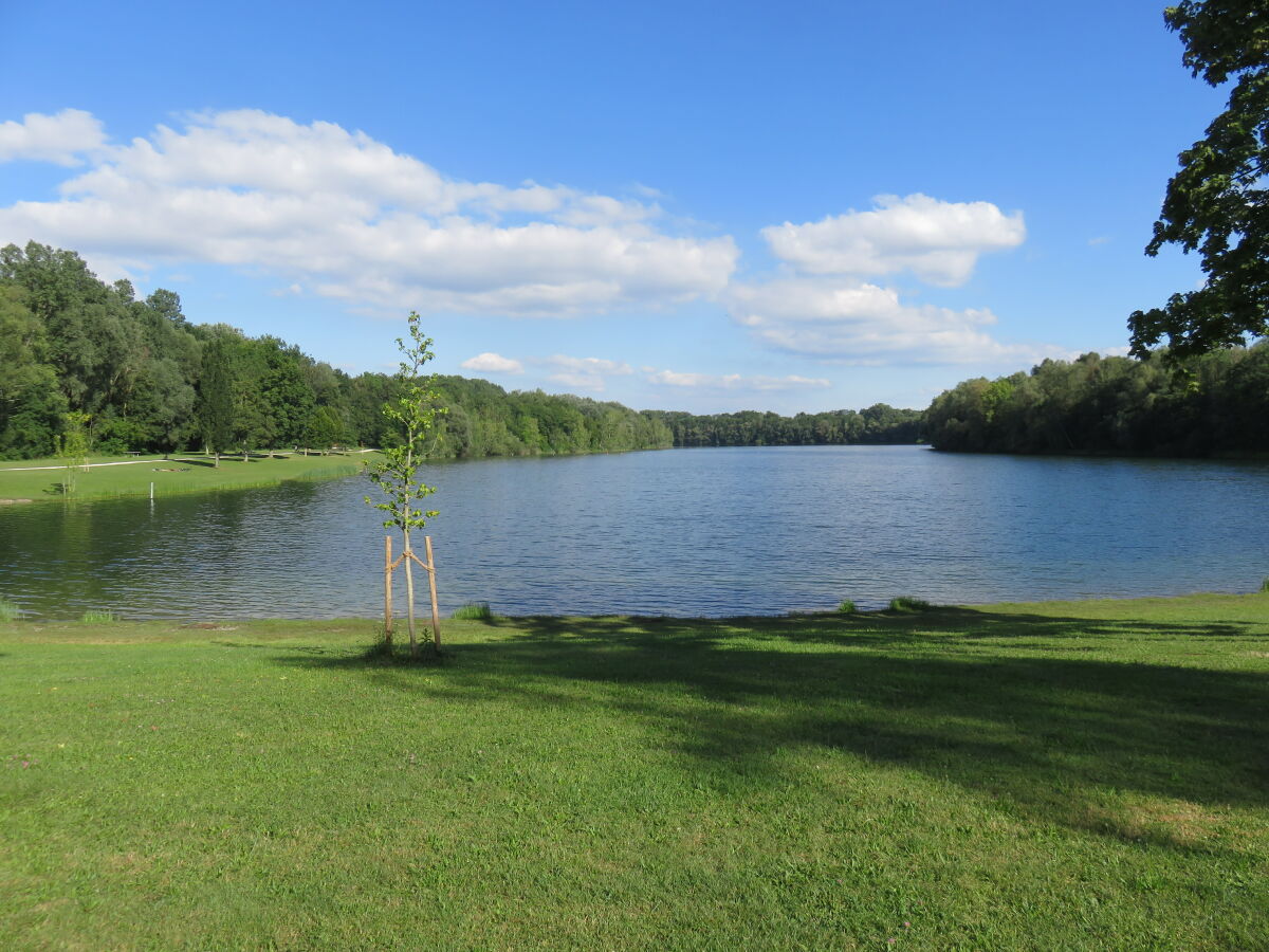 Bademöglichkeit am Auwaldsee