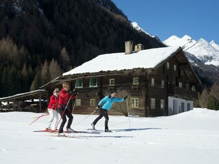 Langlaufen im Angesicht des Großglockners  (c)HT-N
