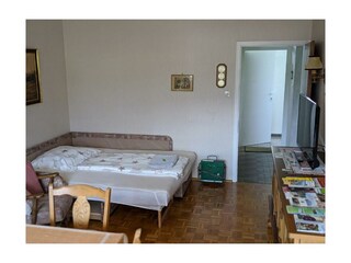 Gemütliche Ausziehcouch