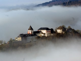 Marienburg im Nebel