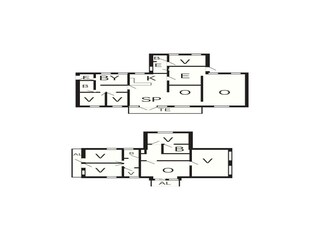 Vakantiehuis Silkeborg Grondplan 28