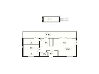 Maison de vacances Skaven Strand Plan d'étage 4
