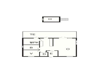 Maison de vacances Skaven Strand Plan d'étage 4