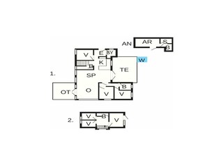 Maison de vacances Vaeggerløse Plan d'étage 41