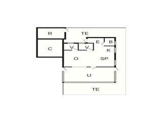 Maison de vacances Sønderballe Plan d'étage 49