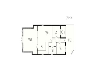 Ferienhaus Hundslund Grundriss 26