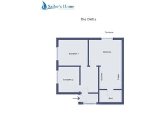 Ferienwohnung Norddeich Grundriss 17