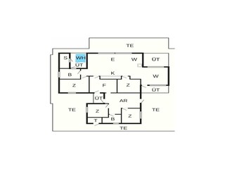 Vakantiehuis Hejlsminde Grondplan 2