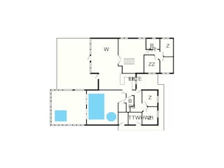 Casa per le vacanze Vejby Strand Pianta del piano 3