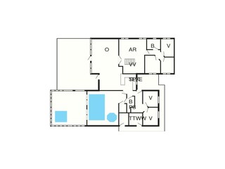 Maison de vacances Vejby Strand Plan d'étage 4