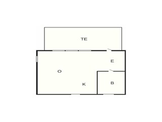 Vakantiehuis Blixtorp Grondplan 20