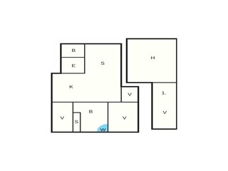 Casa per le vacanze Løkken Pianta del piano 3