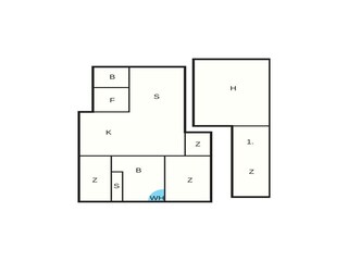 Ferienhaus Løkken Grundriss 5