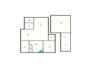 Casa per le vacanze Løkken Pianta del piano 2
