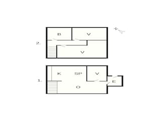 Appartement Havneby Grondplan 42