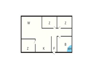 Vakantiehuis Løkken Grondplan 45