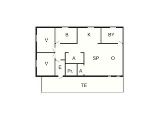 Appartamento Egense Pianta del piano 40