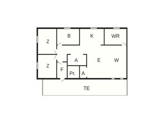 Appartement Egense Grondplan 41