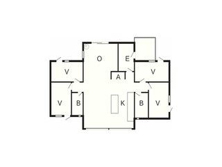 Casa de vacaciones Nørlev Strand Plano de planta 36