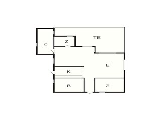 Maison de vacances Gjellerodde Plan d'étage 42