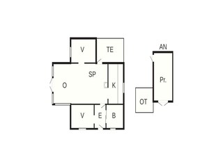 Casa per le vacanze Frederiksværk Pianta del piano 38