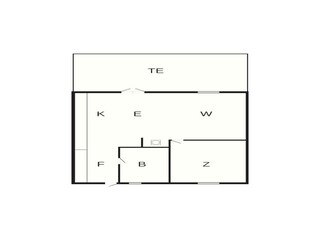 Appartement Skagen Grondplan 2