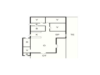 Casa de vacaciones Ebeltoft Plano de planta 3