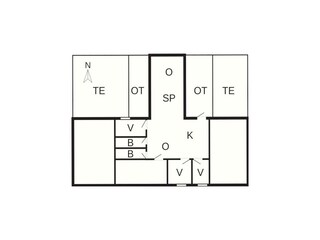 Ferienhaus Svaneke Grundriss 3