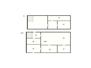 Vakantiehuis Løkken Grondplan 42