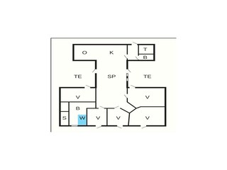 Casa de vacaciones Harboøre Plano de planta 6