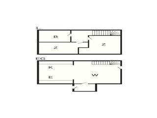 Appartement Havneby Grondplan 4