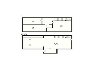 Appartement Havneby Grondplan 62