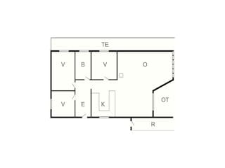 Ferienhaus Rønde Grundriss 44