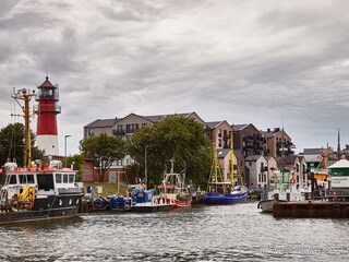 Der bekannte Büsumer Hafen