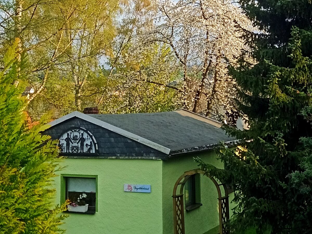 Ferienhaus Vugelbeerhäusl'  im großen Frühlingsgarten